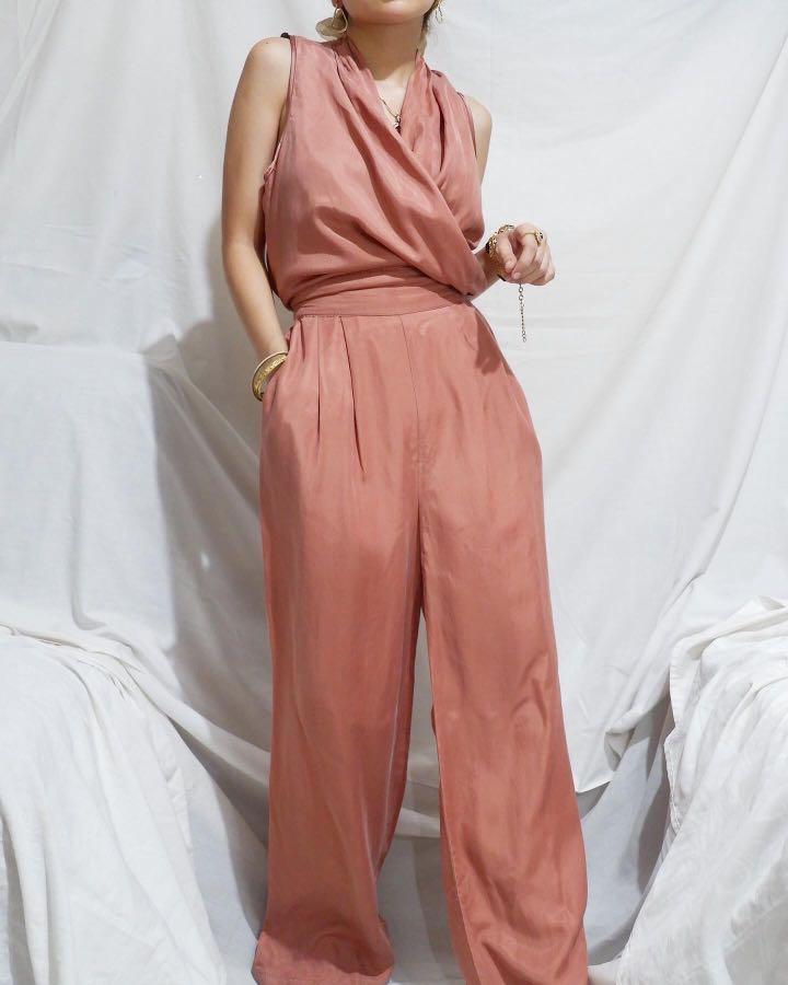 Premium rose gold jumpsuit