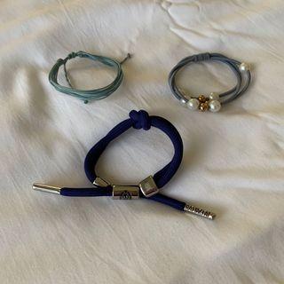 Rastaclat Indigo/Blue Knot Bracelet (with 2 Freebies)!