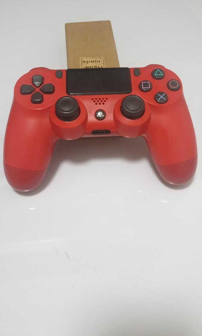 Red V2 Playstation 4 Controller (Sony Playstation) (Category: Controllers) located in Quezon City. Submitted by itemsforadoption (Listing ID 1100322530, Image 1). Description: Rfs: The pandemic is still on going even after a year. And I'm decluttering a lot of my purchases. Been impulse buying a lot. Red V2 Controller. Has no issues and would be a great addition to your ps4 set Ps: I have over 100+ listings, if you're interested just check my pro