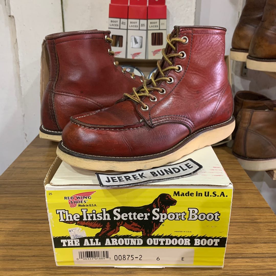 Red wing 875 irish setter hotsell