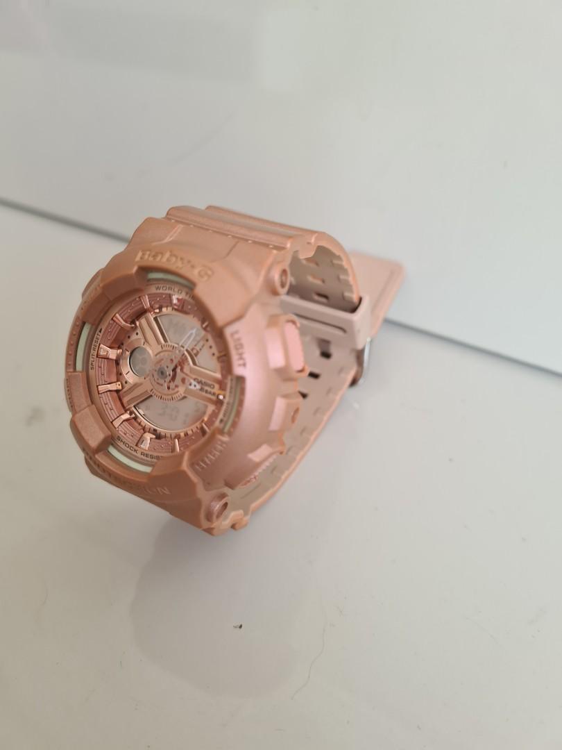 Rose Gold Baby G, Women's Fashion, Watches & Accessories, Watches on ...