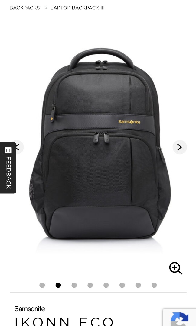 Samsonite ikonn eco sales laptop backpack ii