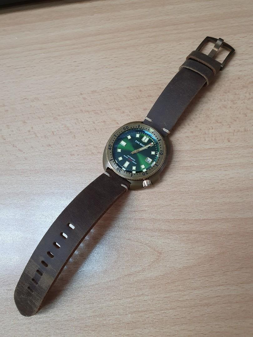 San Martin Orologio Subacqueo Uomo 6105/8000 – Automatico NH35 – 42mm – Vetro Zaffiro – Impermeabile 200m