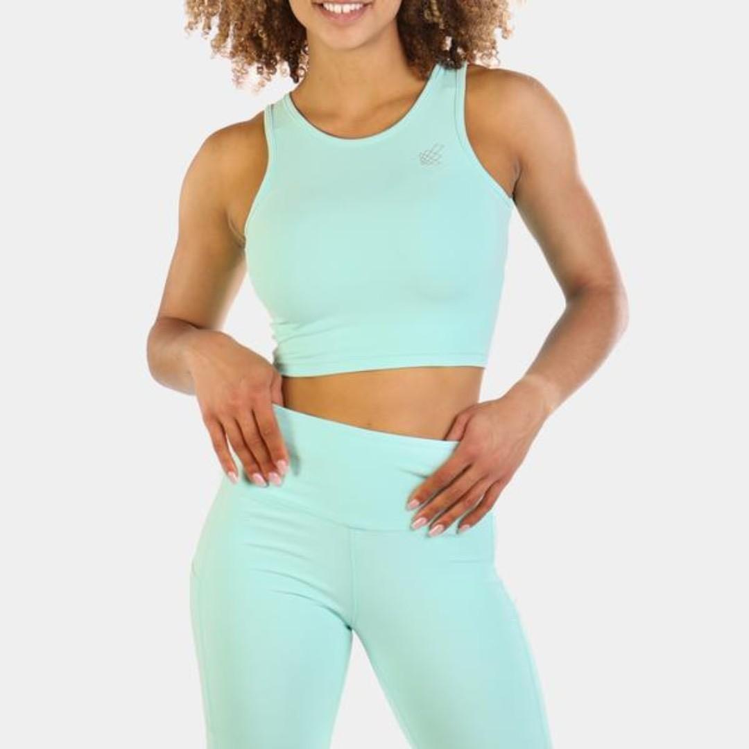 Set> Jed North Lotus Crop Top Leggings Mint Green XS Extra