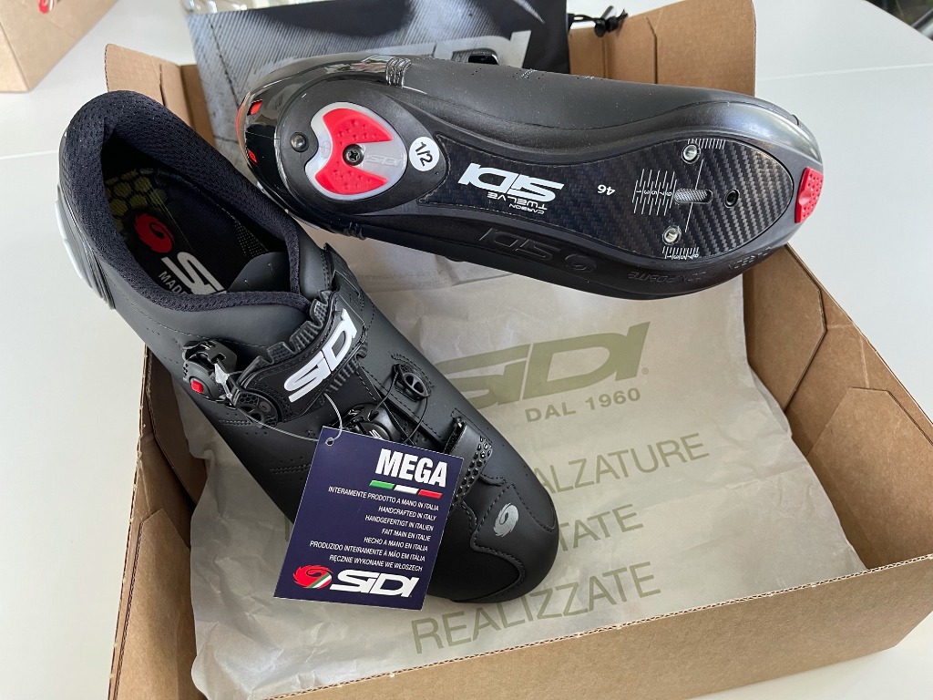 New Sidi Ergo 5 Road Cycling Shoe EUR46.5 US12.5