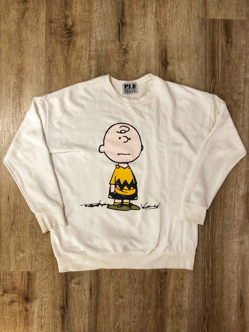 Snoopy Charlie Brown PLB Official Seoul Sweatshirt Women s