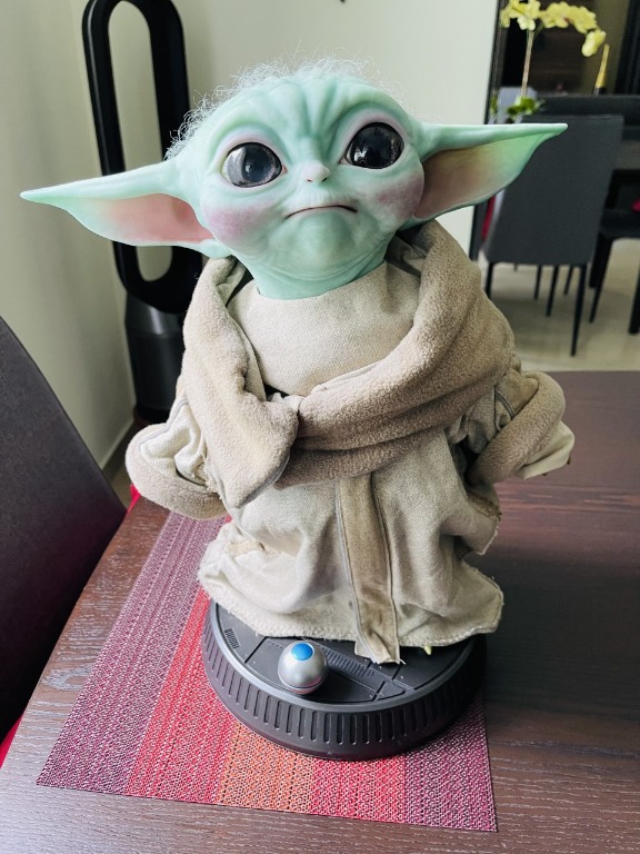 You can now own a life-sized, screen-accurate Baby Yoda figure for $350  - The Verge