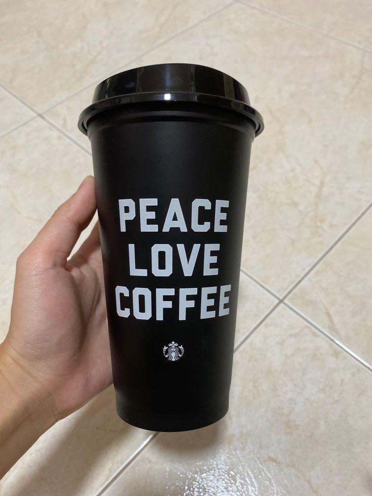 Starbucks Earth Day Reusable Cup, Furniture & Home Living, Kitchenware & Tableware, Water
