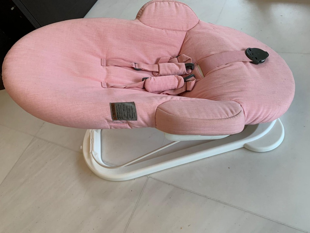 Stokke steps on sale bouncer pink