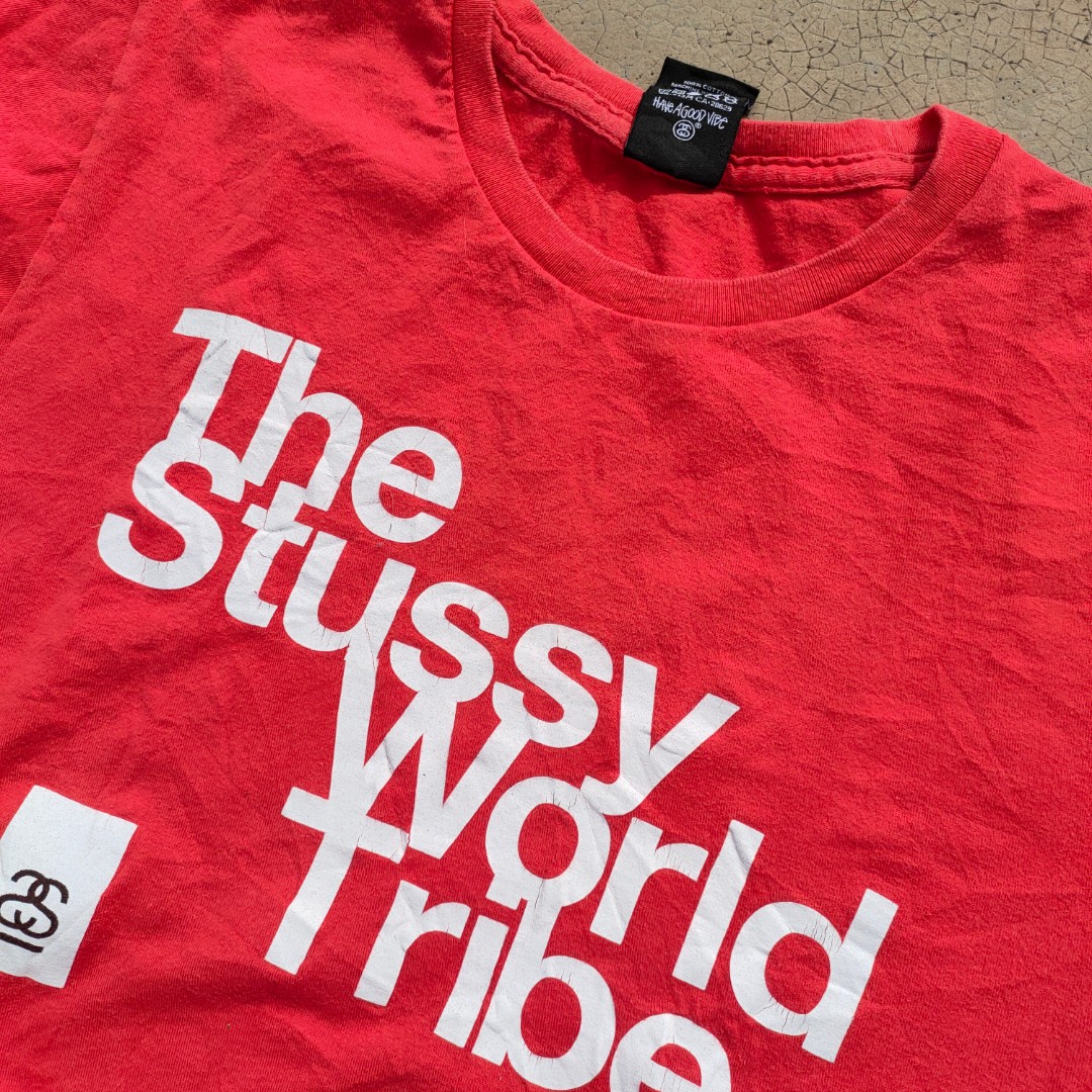 Stussy Tribe, Men's Fashion, Tops & Sets, Tshirts & Polo Shirts On 