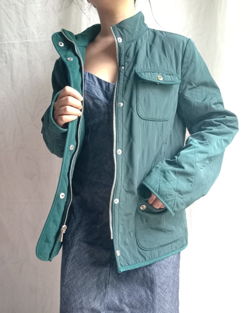 Talbots Diamond Quilted Field Jacket, Women's Fashion, Coats, Jackets