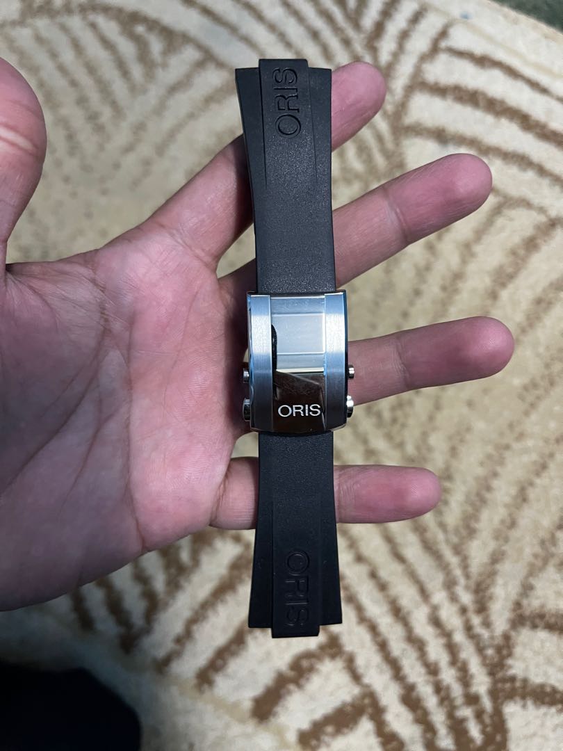 Tali jam oris aquis rubber Men s Fashion Watches Accessories