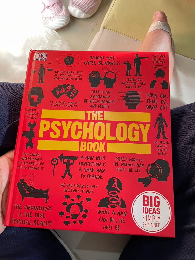 big　psychology　DK　simply　Big　ideas　explaine,　興趣及遊戲,　The　explained　書本及雜誌-　and　book　ideas　simply　補充練習-　書本　文具,　Carousell