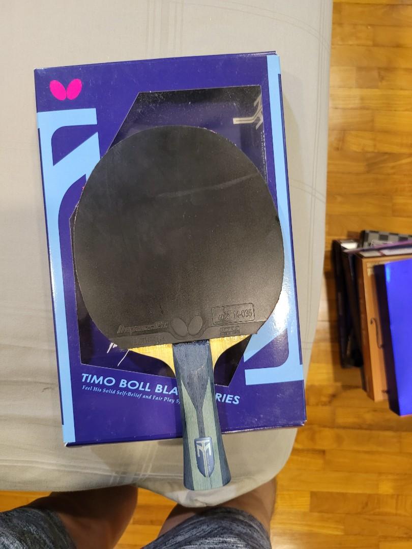 Timo Alc Flare Table Tennis Blade With 09c Black Sports Equipment Sports Games Racket Ball Sports On Carousell