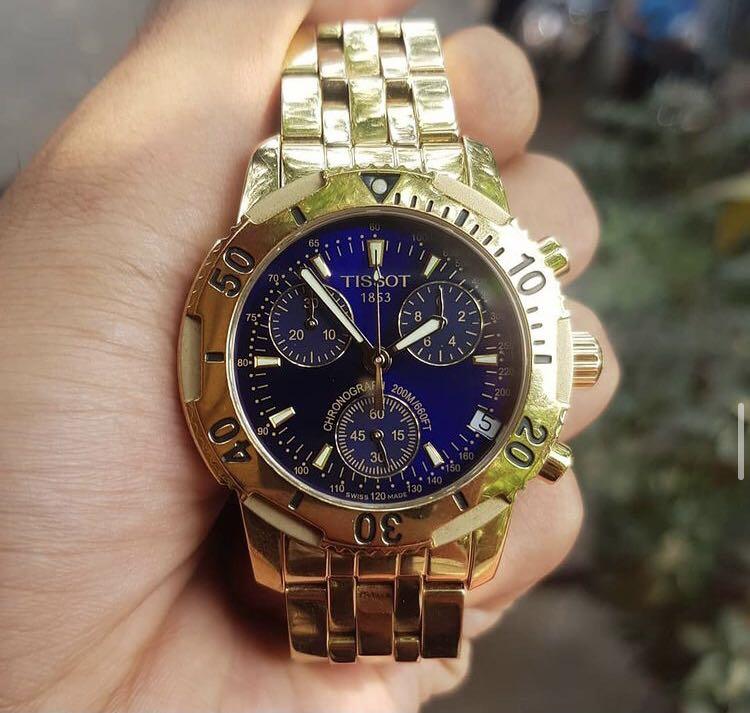 Tissot prs 200 gold