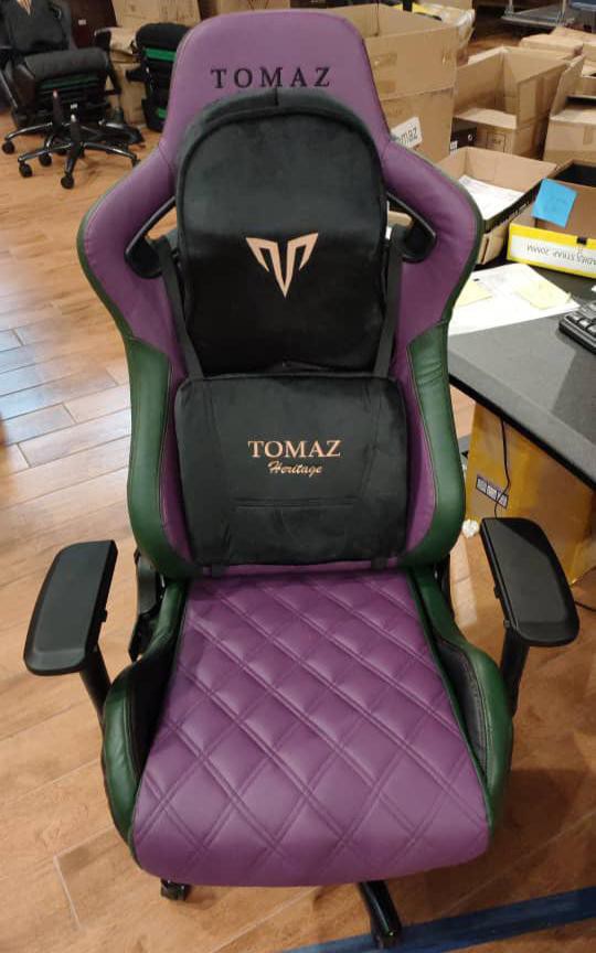 UNBOXING GAMING CHAIR TOMAZ - TROY (BURGUNDY