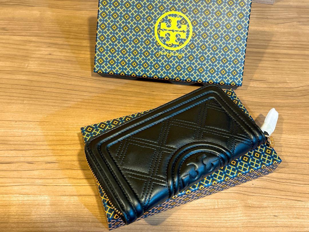 Tory burch fleming soft zip continental wallet outlet