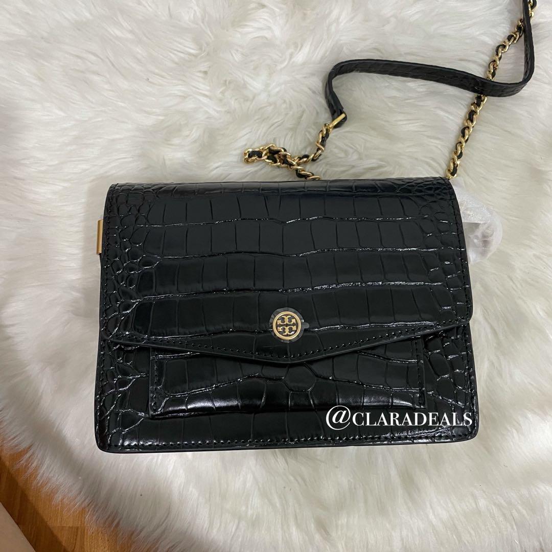Tory Burch Robinson Top Handle Small Satchel, Women's Fashion, Bags &  Wallets, Purses & Pouches on Carousell