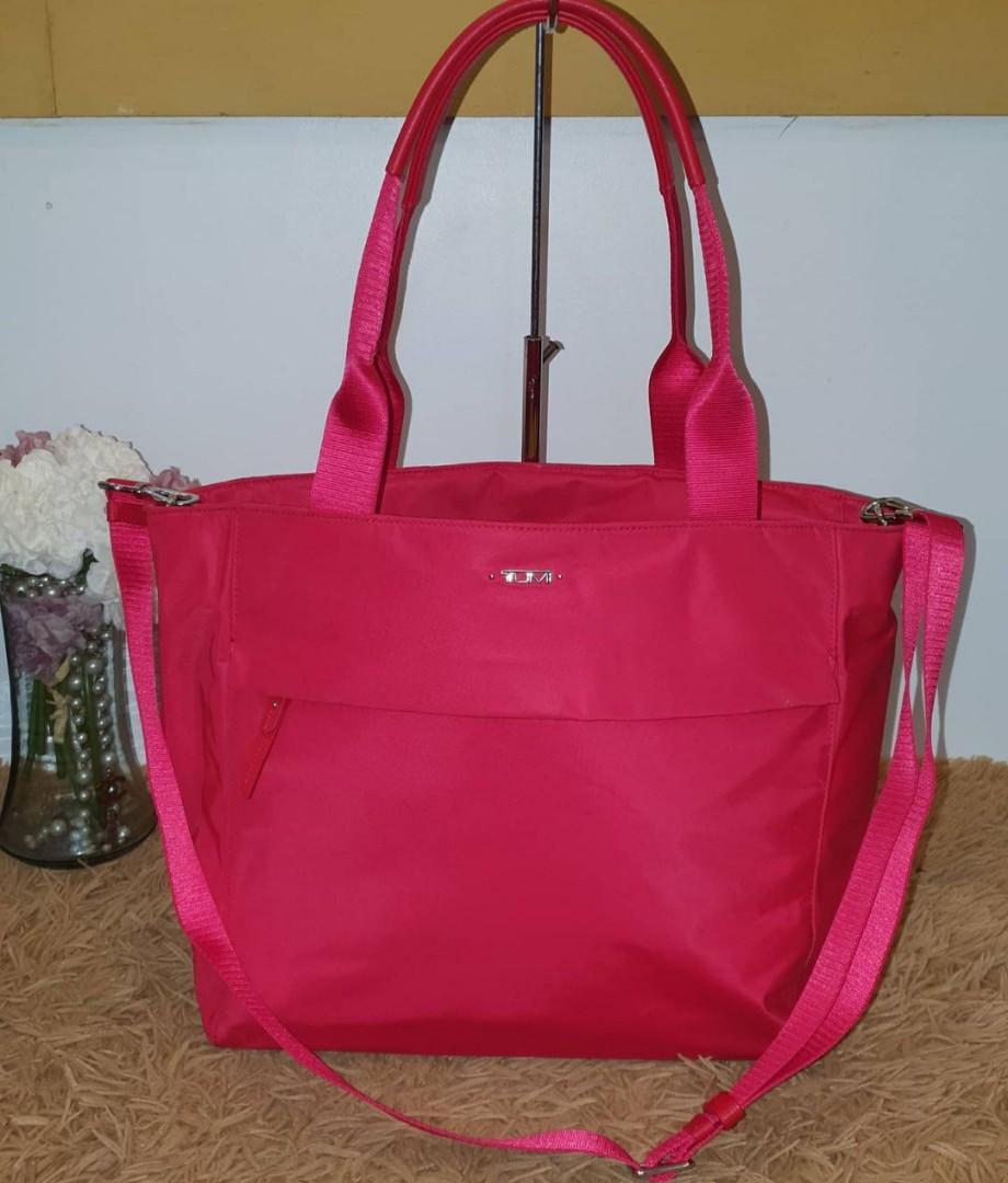 Tumi Penelope reddish pink Women s Fashion Bags Wallets Cross body Bags on Carousell