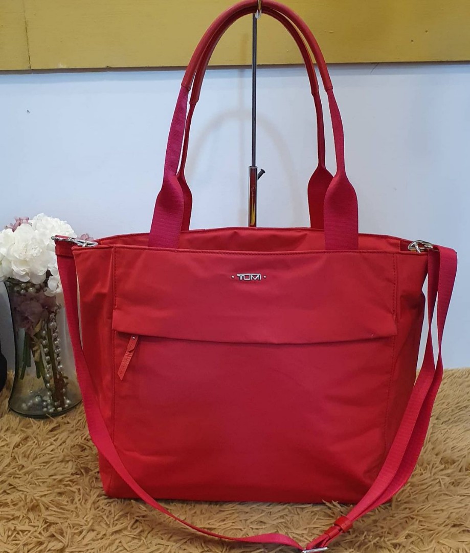 Tumi Penelope reddish pink Women s Fashion Bags Wallets Cross body Bags on Carousell