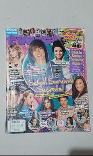 Twist September 2010 Justin Bieber Selena Gomez Taylor Lautner Taylor Swift Jonas Brothers Demi Lovato Camp Rock  2 Collectible Teen Magazine Collection