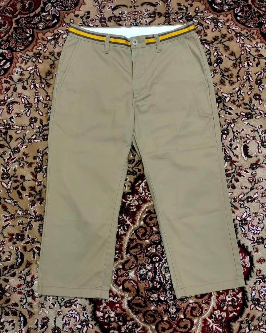 United Arrows and Sons Green Label relaxing cropped trousers/pants ...