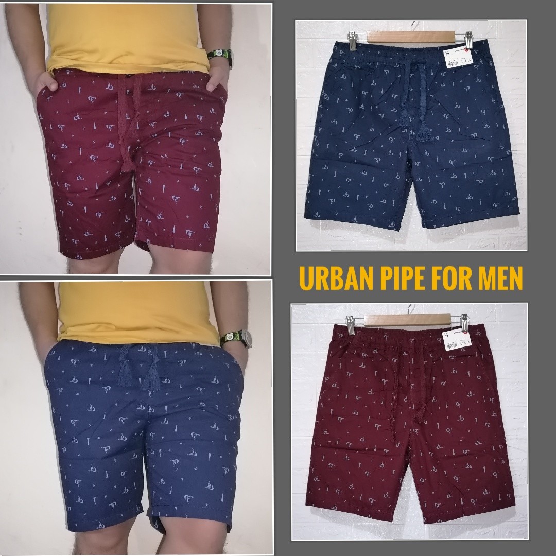 Urban pipe shorts for men, Men's 
