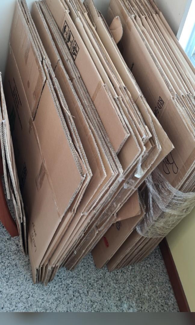 used cartons, Furniture & Home Living, Home Improvement & Organisation