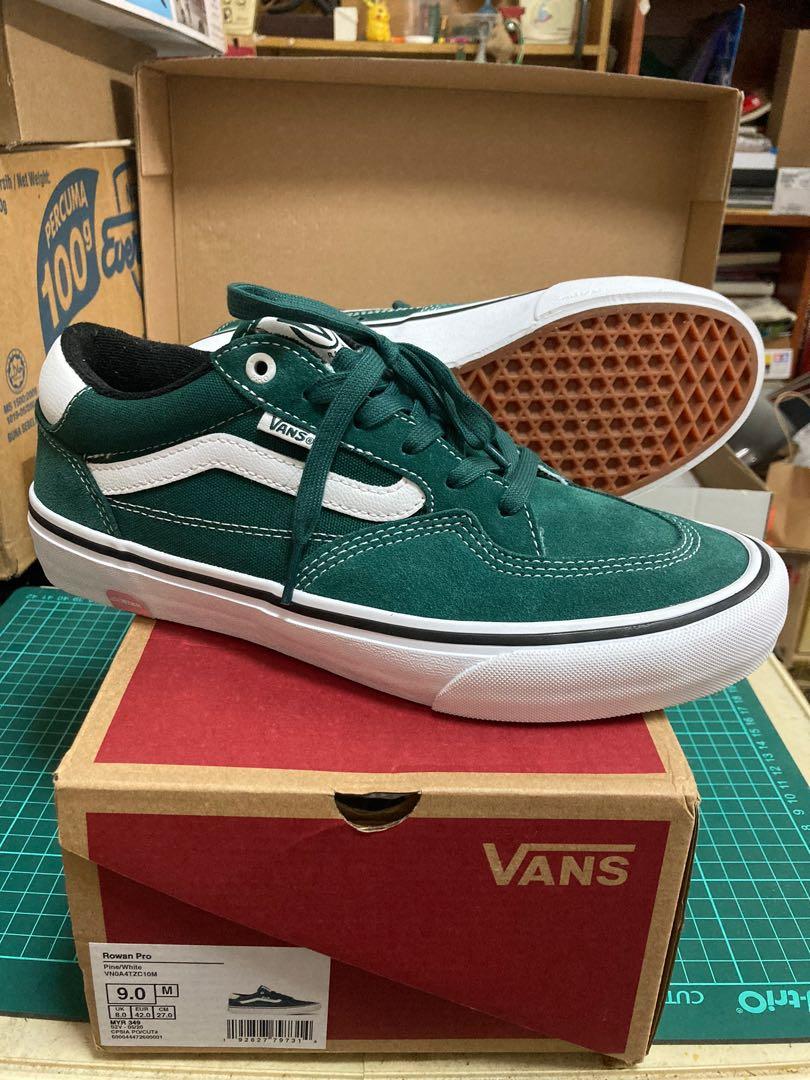 Vans on sale pine green