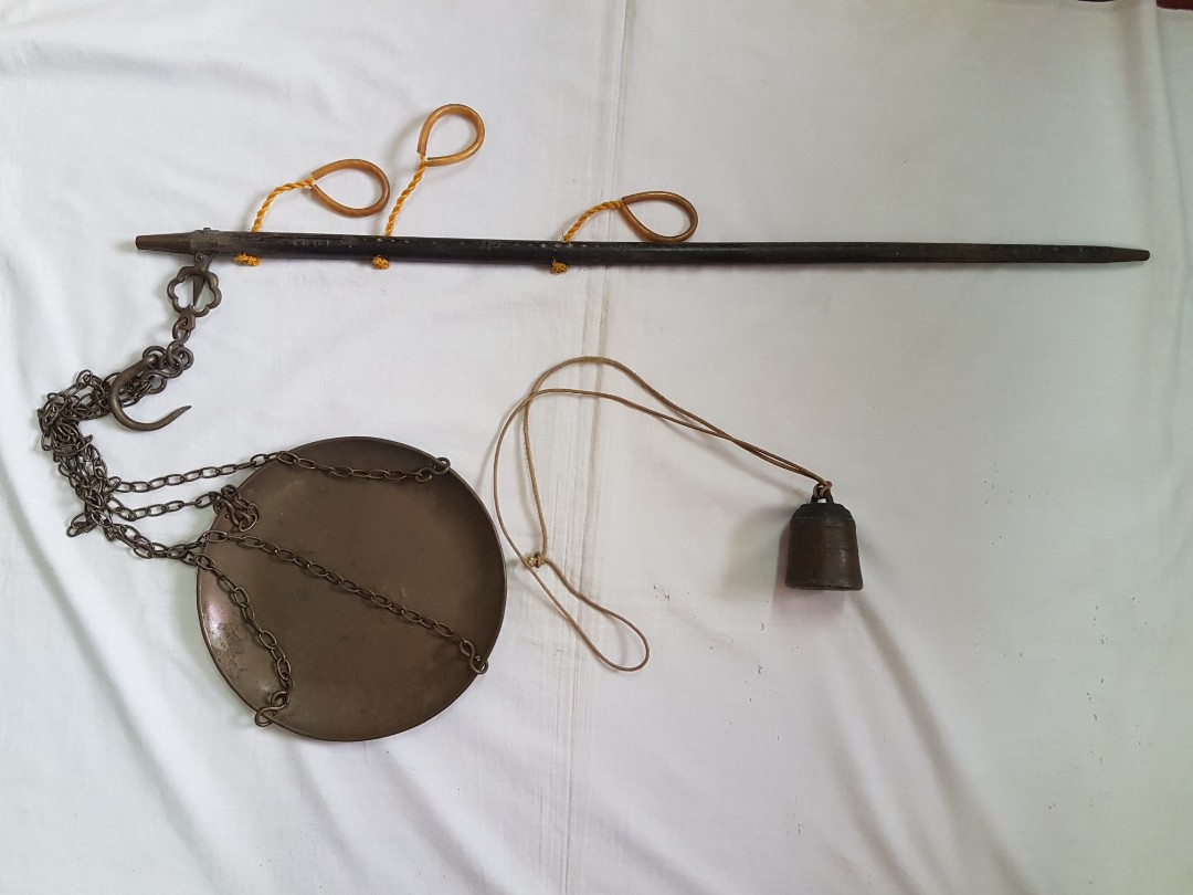 Vintage Bigger Chinese Weigh Scale, Hobbies & Toys, Memorabilia & Collectibles, Vintage