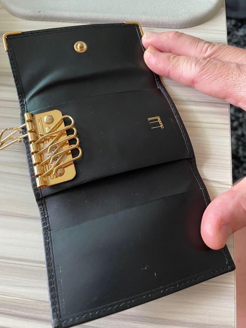 Vintage branded key pouch