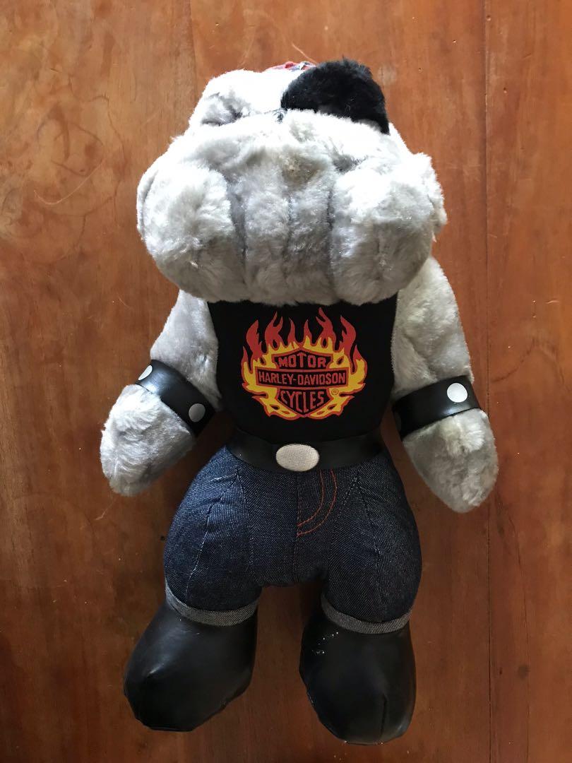 Harley davidson stuffed bulldog store