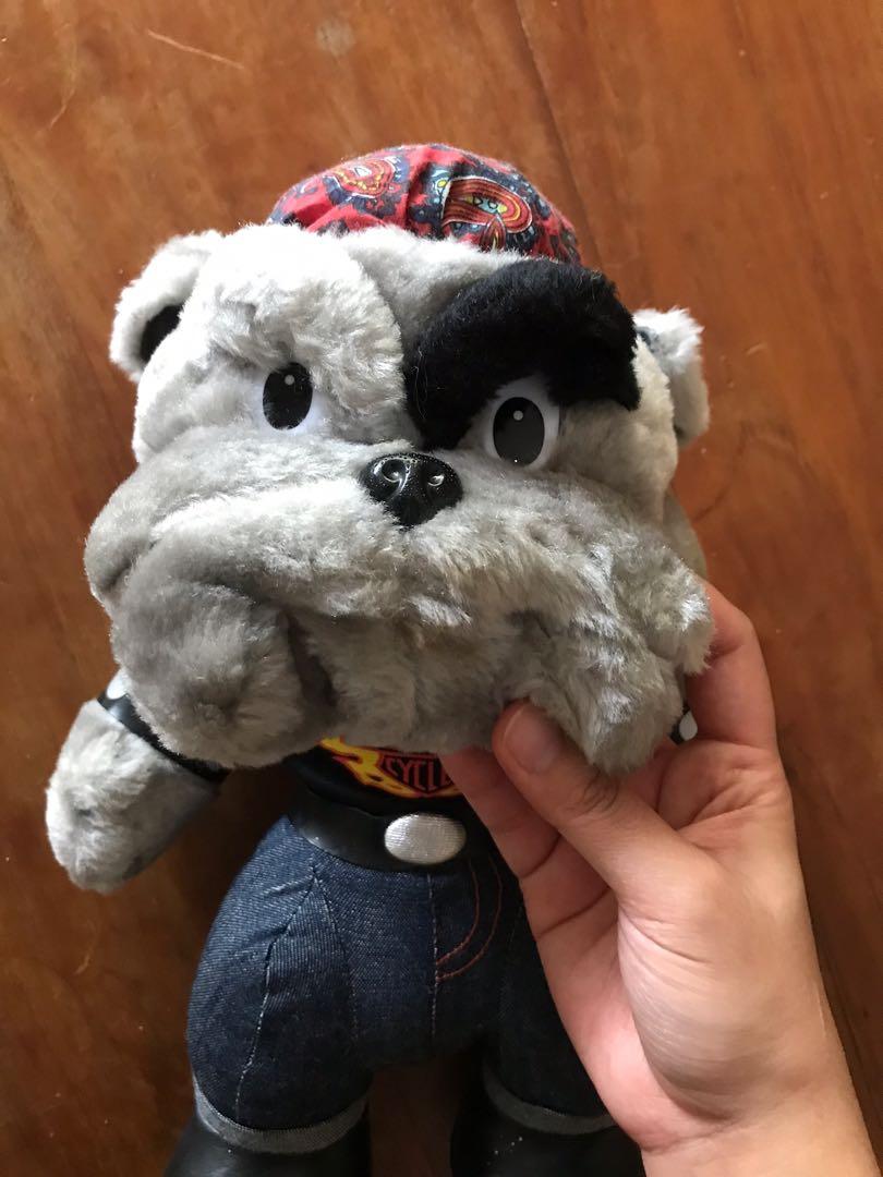 Harley davidson stuffed bulldog discount