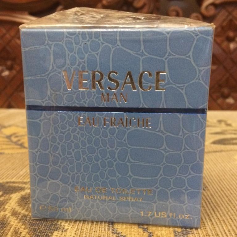 Vintage Versace Man Eau Fraiche 50ml, Beauty  Personal Care, Fragrance   Deodorants on Carousell