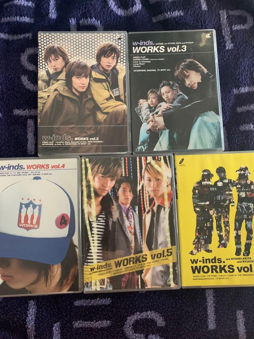 w-inds. WORKS DVD 可散買, 興趣及遊戲, 音樂、樂器& 配件, 音樂與媒體