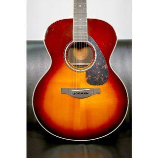 Yamaha LJ6 ARE Brown Sunburst Acoustic Steel String Guitar Solid Englemann Spruce Top Piezo Saddle Guitar for Beginner / Casual Players