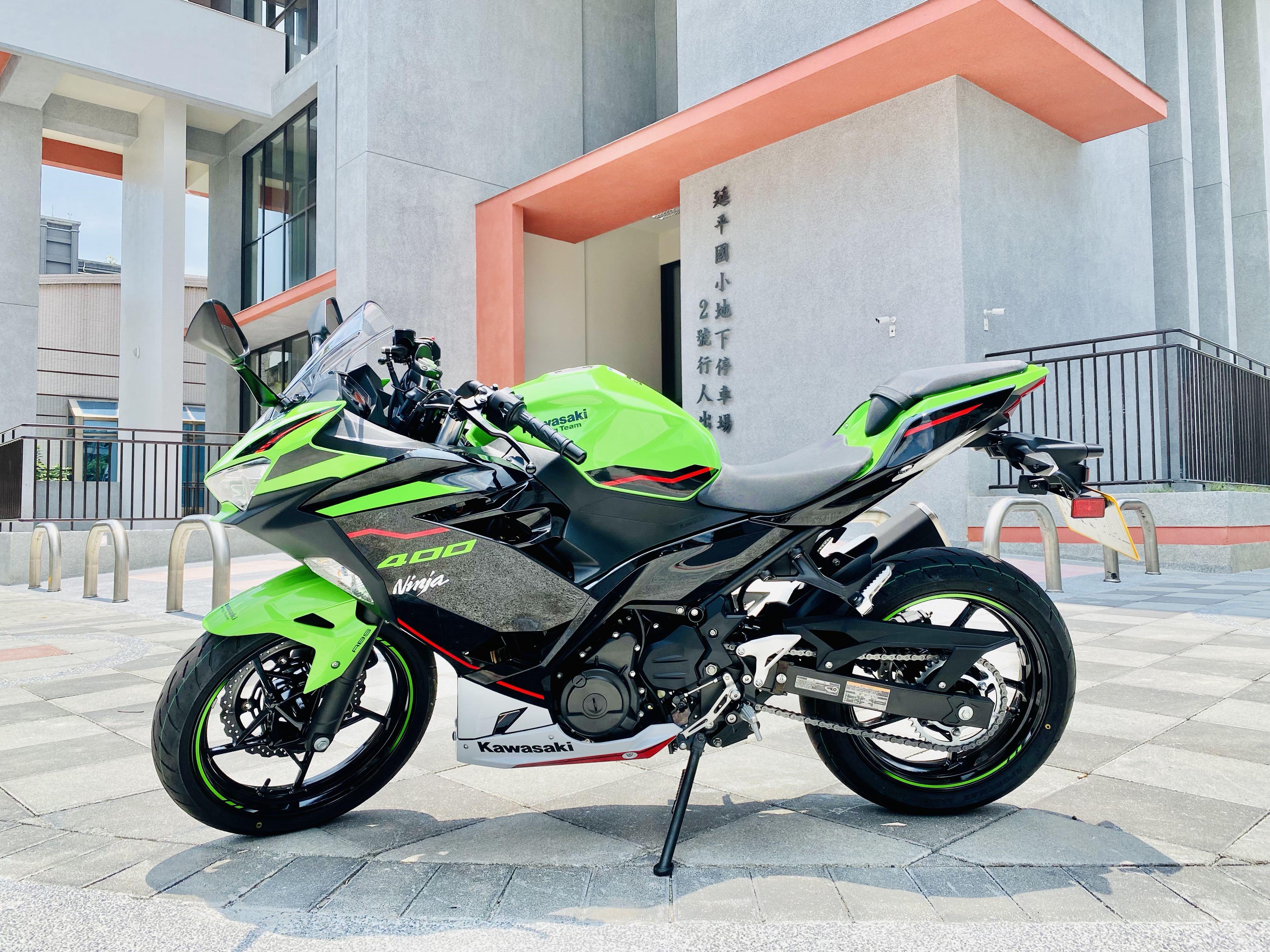 2021年kawasaki Ninja 400 Abs 忍者台崎只跑三百公里如新車忍4 可分期歡迎車換車 機車 重機在旋轉拍賣