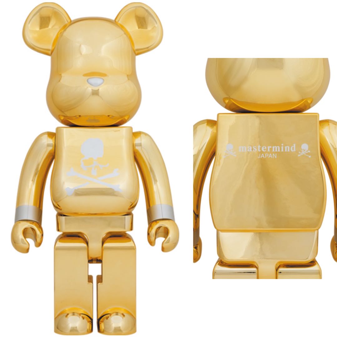 BE@RBRICK mastermind JAPAN GOLD 1000％おもちゃ/ぬいぐるみ