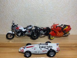 汽機車模型4入組