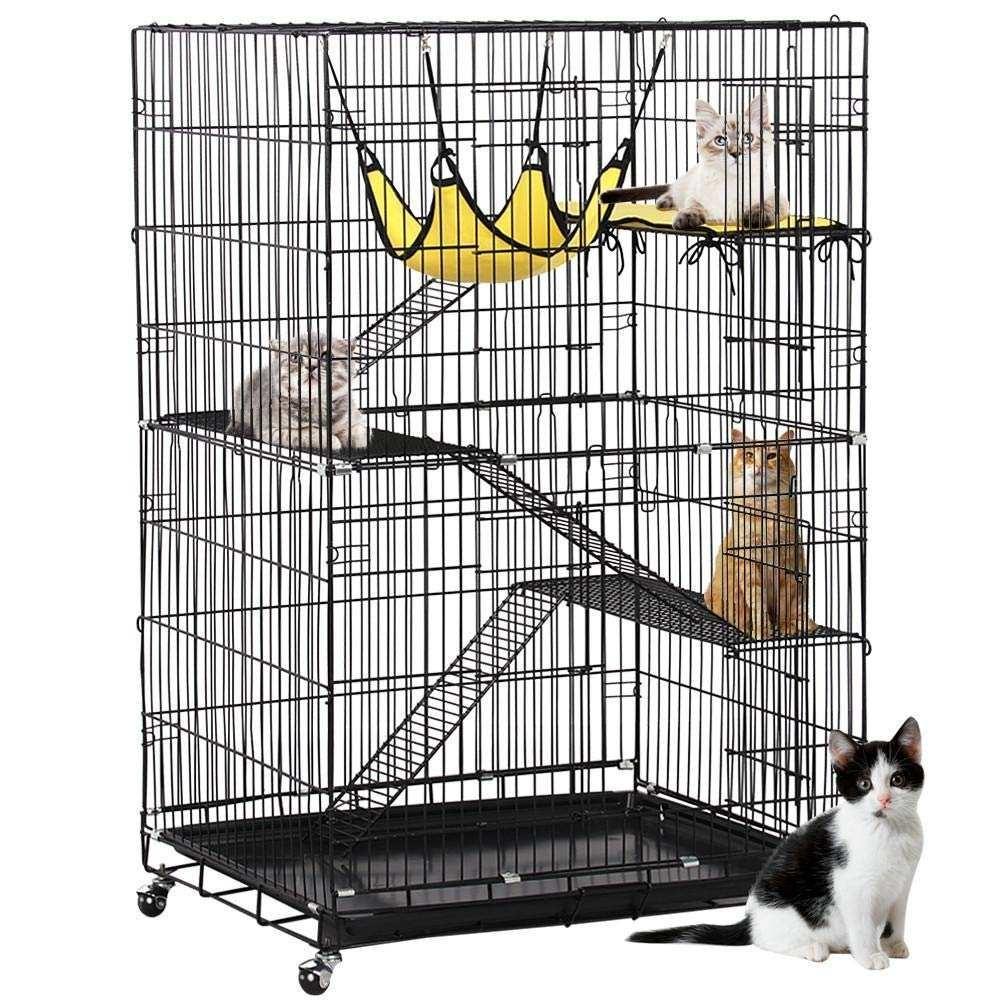 4 Tier Cat Cage Pet Supplies Homes Other Pet Accessories on Carousell
