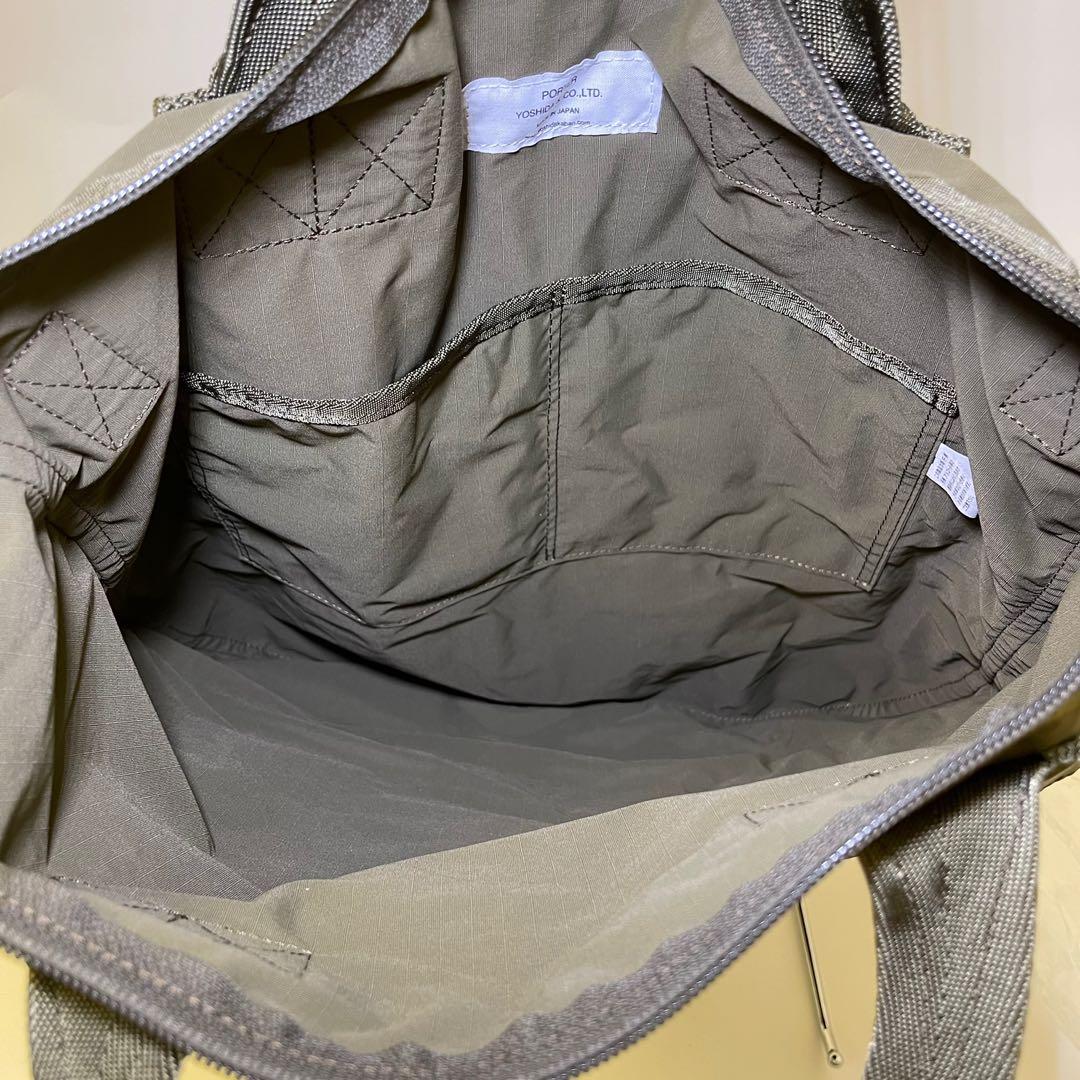 95% new porter frame 2way helmet bag olive 橄欖綠色兩用頭盔袋