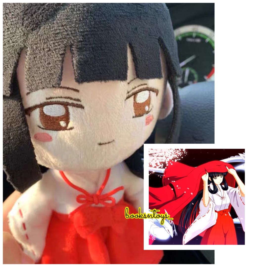 預訂21cm 犬夜叉桔梗公仔毛公仔巫女服可除 興趣及遊戲 玩具 遊戲類 Carousell