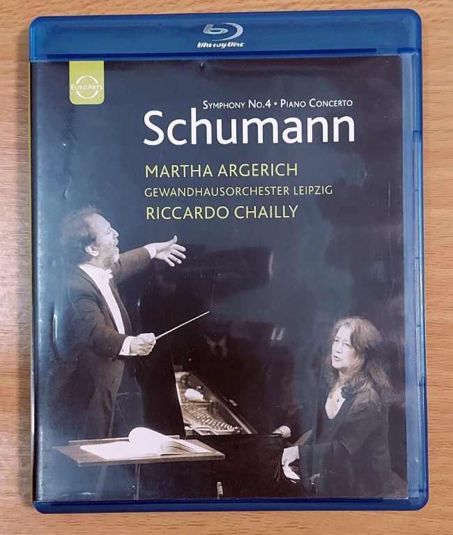 中古藍光DVD Blu-ray EuroArts 2055494 Schumann: Symphony No. 4