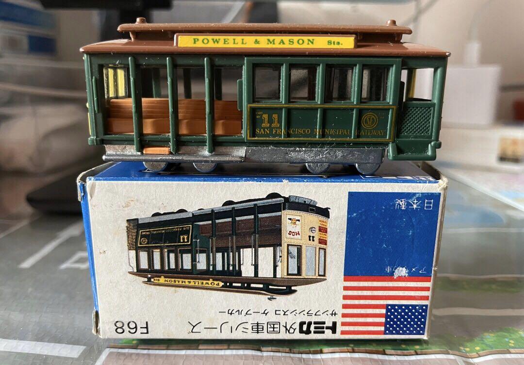 トミカ 日本製 頼もしく F68 サンフランシスコ ケーブルカー 