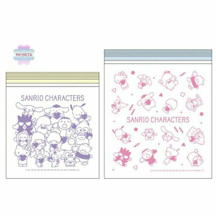 日本直送 Sanrio Characters ～ 角色公仔 印花密實袋, 興趣及遊戲, 手作＆自家設計, 文具 - Carousell