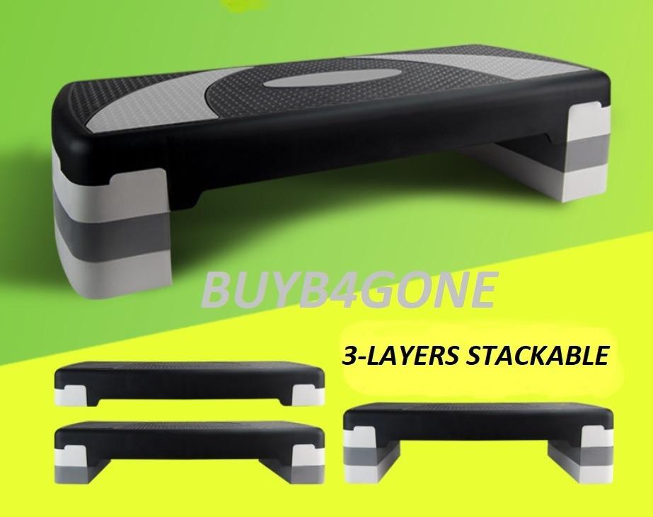 CLEARANCE SALE BUYB4GONE AEROBIC STEPPER FITNESS EXERCISE STEPPER STEPPER PLATFORM BOARD