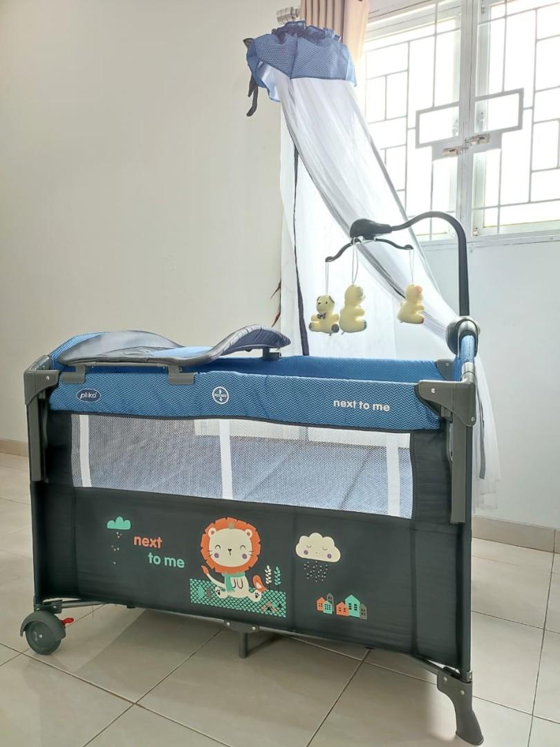 Baby Box Pliko Next to Me B 828 SLR Bonus Kasur tebal dan 2 Bed
