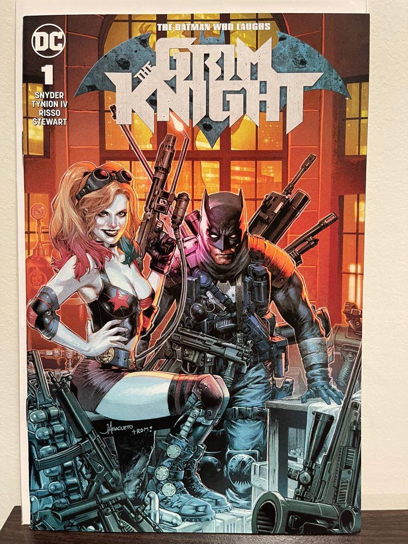 BATMAN WHO LAUGHS: THE GRIM KNIGHT #1 ( JAY ANACLETO EXCLUSIVE VARIANT ),  Hobbies & Toys, Books & Magazines, Comics & Manga on Carousell