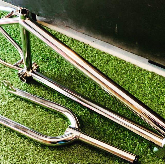 Full chromoly bmx hot sale