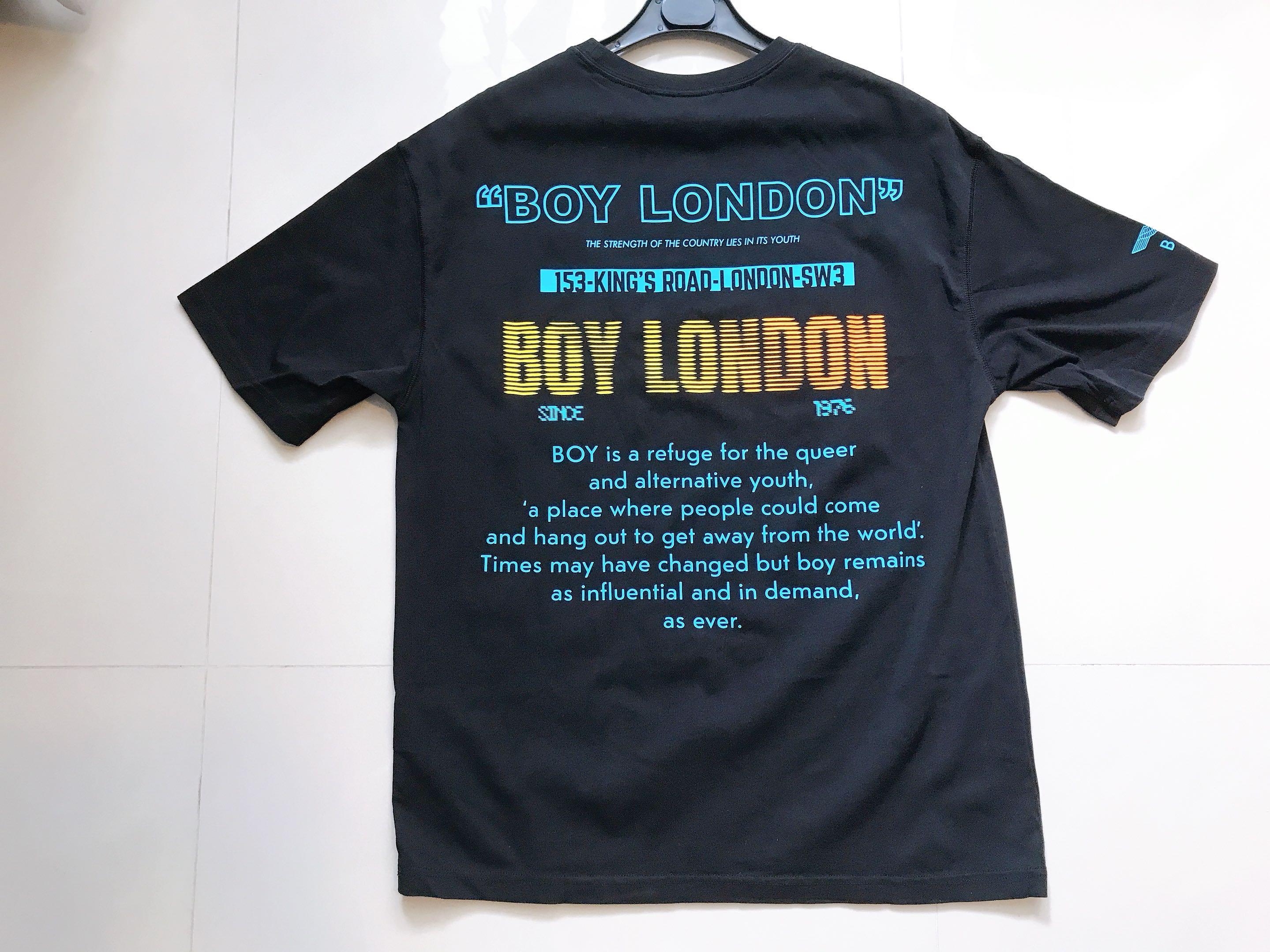 BOY LONDON Tshirt, 他的時尚, 上身及套裝, T恤和Polo衫在旋轉拍賣